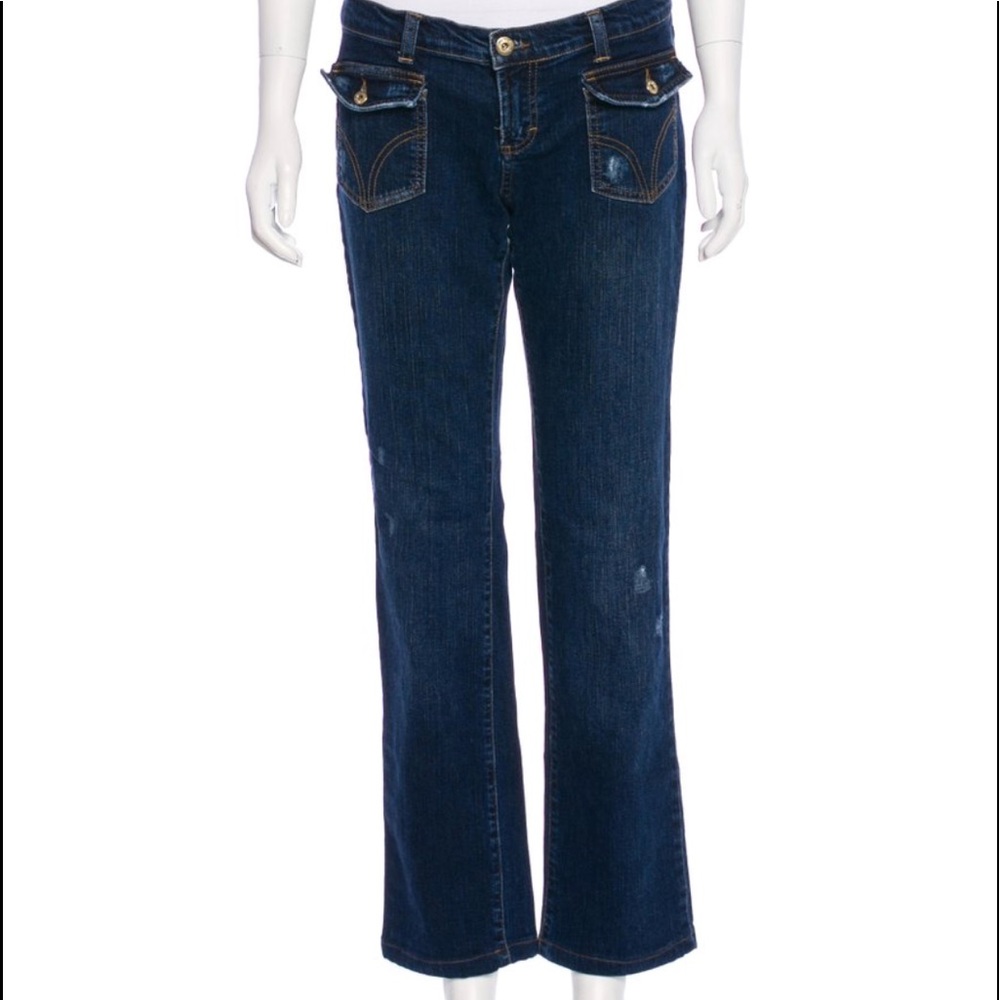 ‼️DONATED‼️D&G Mid Rise Straight Leg Jeans